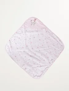 Toalha Infantil Para Bebê - Rosa U