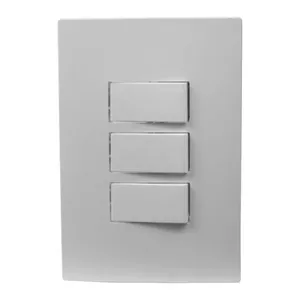 Interruptor Triplo Ilumi 10A 250V I9 Branco 9419 (MP)