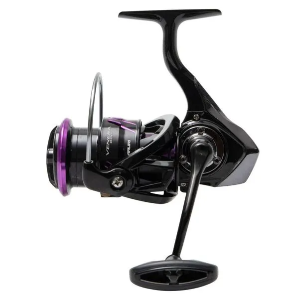 Molinete Venera 4000 com Fricção Dianteira Drag 6KG e Corpo em Grafite de Alta Densidade Maruri Fishing Molinete Venera 4000 Drag 6KG com 6 Rolamentos e Carretel em Alumínio CNC Maruri Fishing