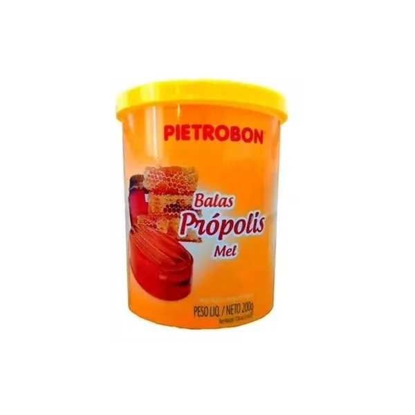 Bala Pietrobon 200g Mel e Própolis BALA PIETROBON 200G MEL E PROPOLIS