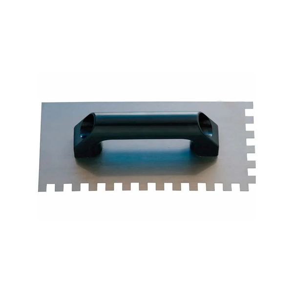 Desempenadeira Aço Dentada 10 X 10 Mm Com Cabo Plástico Cortag