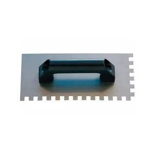Desempenadeira Aço Dentada 10 X 10 Mm Com Cabo Plástico Cortag