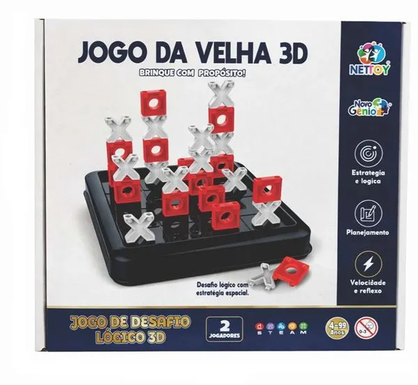 Jogo Da Velha 3d Torre De Estratégia