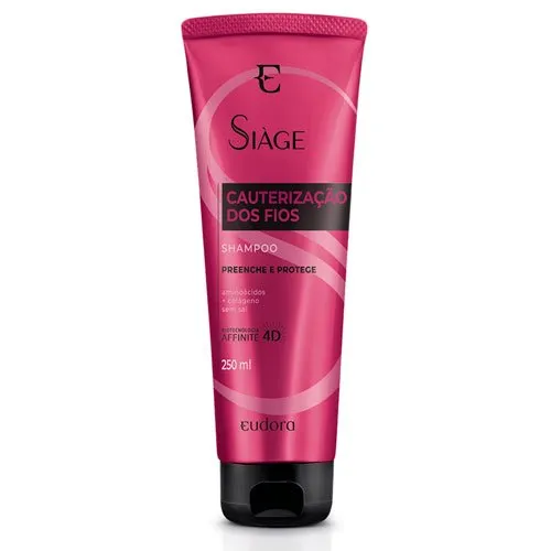 Shampoo Siãge Cauterização Dos Fios 250ml Shampoo Siàge Cauterização Dos Fios 250ml