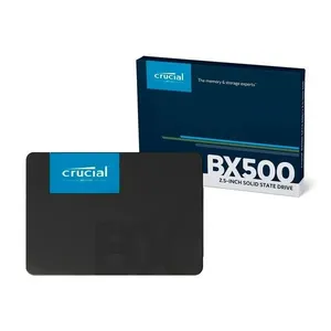 SSD 2.5 SATA BX500 500GB Leitura 550MB-s Gravação 500MB-s CT500BX500SSD1 Crucial Basics SSD 2.5 SATA BX500 500GB 6Gb-s CT500BX500SSD1 Crucial Basics