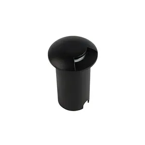 Balizador Hevelius Redondo de Embutir LED 1W IP67 Bivolt Preto Astraled Balizador Hevelius Redondo Embutir LED 1W IP67 Bivolt Preto Astraled