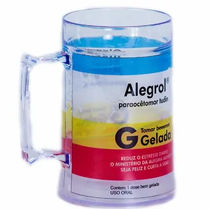 Caneca Gel 430ml Relobraz Alegrol - 3722
