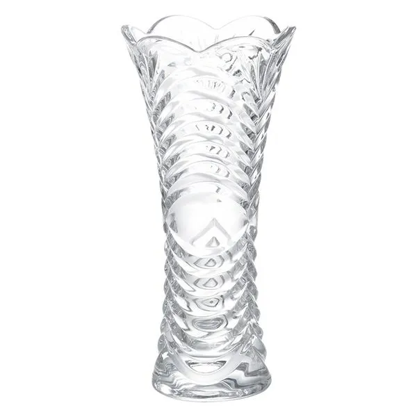 Vaso Isis Vidro Transparente 19cm VASO036 - Hauskraft