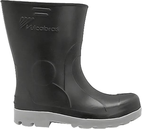 BOTA EVA CANO CURTO 44/45 PRETA C/SOLADO CINZA OVERTECH BEPCC22 VULCABRAS
