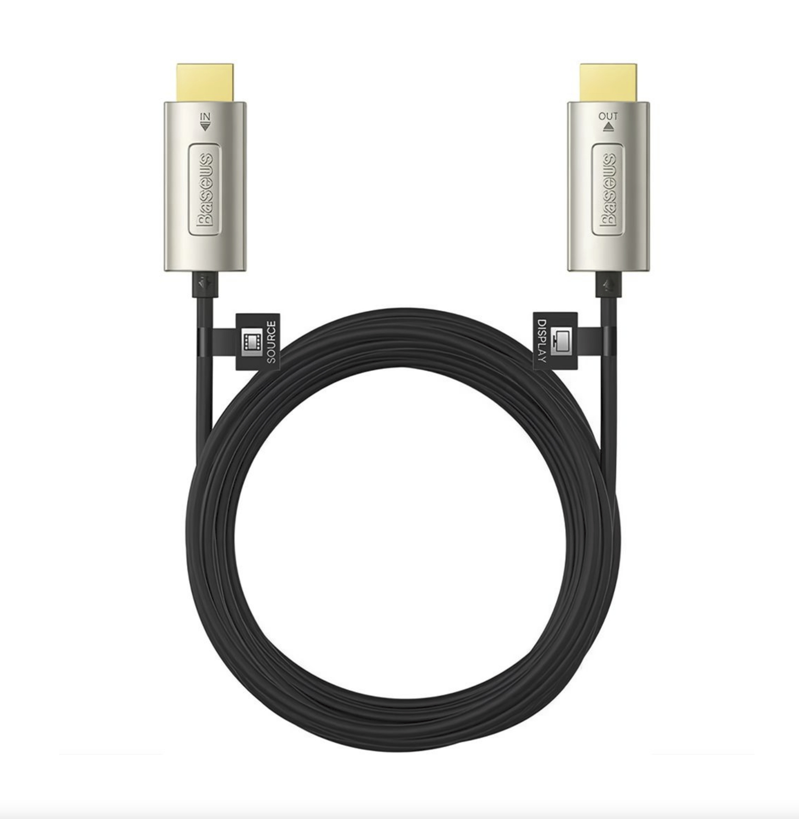 Cabo HDMI Fibra Óptica Baseus 4k 15m ( black )