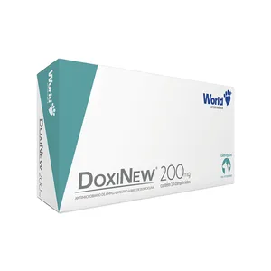 DoxiNew 200mg Antibiótico para Cães 14 comprimidos