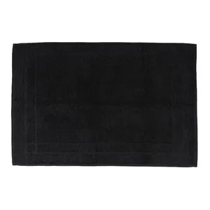 Toalha de Piso Sofisticada Premium 900 Preto 45x70cm 206729 - Tecelagem Atlântica