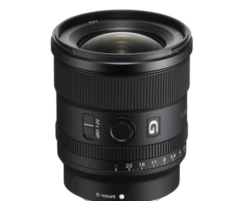 Lente Sony FE 20mm f/1.8 G - Ultra-Wide Full-Frame