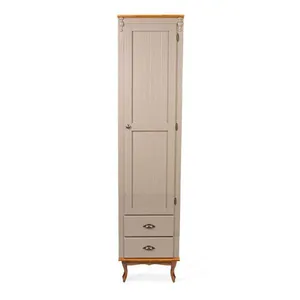 Roupeiro Antique 1 Portas E 2Gaveta - 2079 Laca - Nude