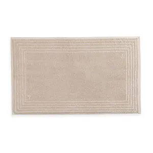 Toalha de Piso Trussardi 100% Algodão Linee Nocciola