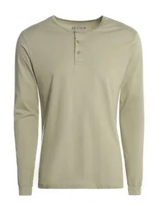 Camiseta Manga Longa Masculina VERDE CLARO G