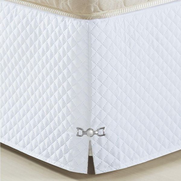 Saia Para Cama Box King Size Veneza Branco