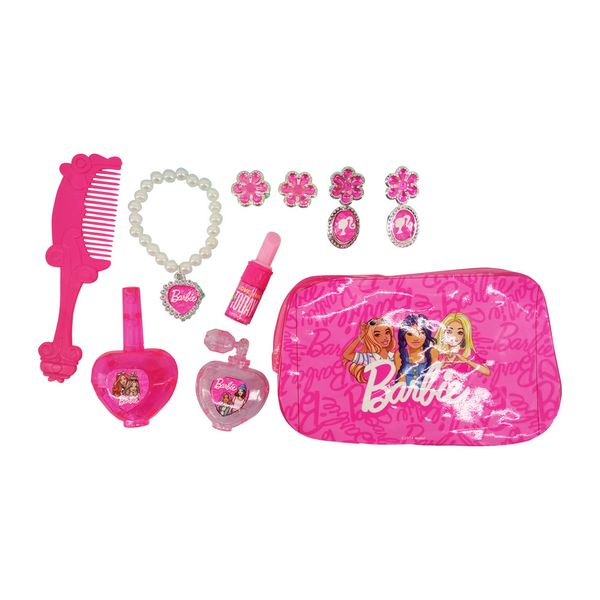 Conjunto de Beleza - Barbie - Bolsinha e Acessórios - Toyng