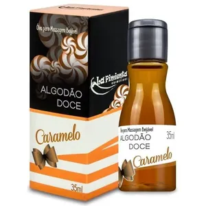 Algodão Doce Óleo para Massagem Beijável de Caramelo Hot 35ml La Pimienta