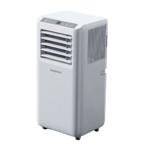 Ar Condicionado Portátil Symphony Optima 9 9000 BTUS Frio 110V Branco com Controle Remoto GPACA91 Ar Condicionado Portátil Symphony Optima 9 9000 BTUS Frio 110V GPACA91