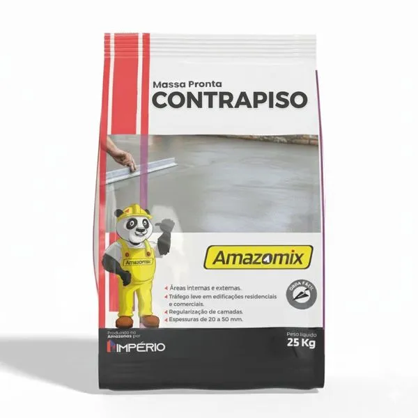 Argamassa Amazomix Pronta Para Contrapiso 25Kg (MP)