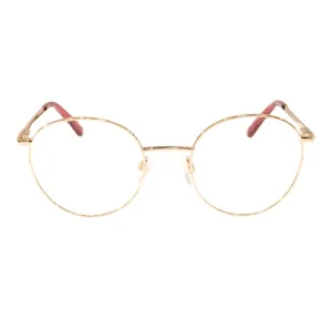 Armação de Óculos de Grau Jolie JO1023 Feminino Redondo Metal Rosa