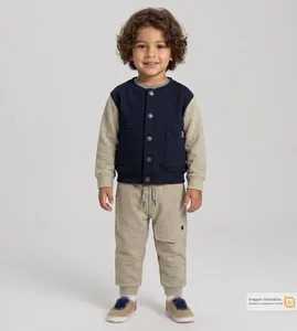 Conjunto Moletom Estilo Marinho - 1