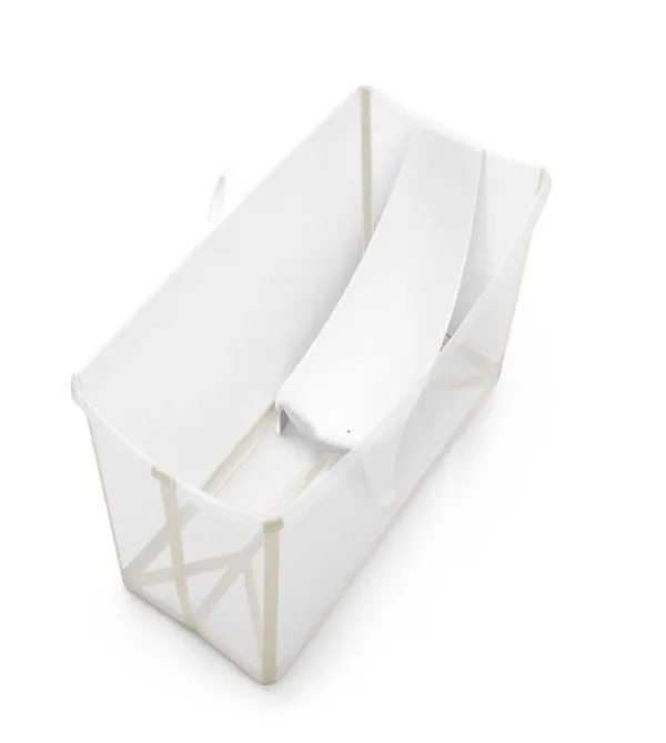 Banheira Flexível com Apoio Recém Nascido Bege Stokke W531512