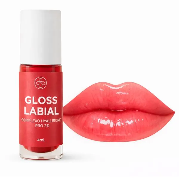 Gloss Labial Manipulado Indiana Vermelho 4ml