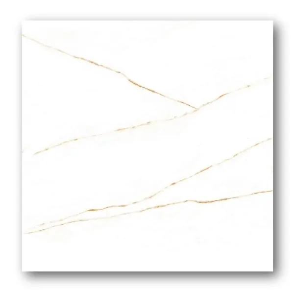 Porcelanato Polido Retificado Tecnogres 58x58cm Calacatta Gold Caixa 2,03M² (MP)