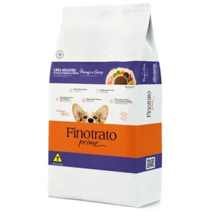 Ração Cães Adultos Finotrato Prime Raças Pequenas E Médias Frango E Arroz 10,1kg (MP)