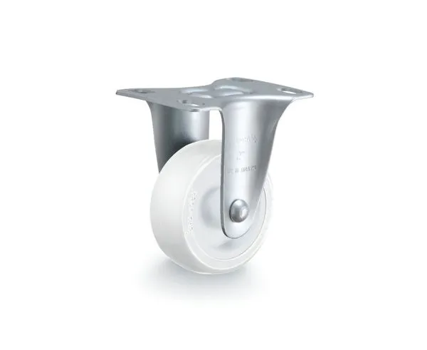 Rodizio Fixo FLR 210 NN Nylon Capacidade 80kg - Rod-Car