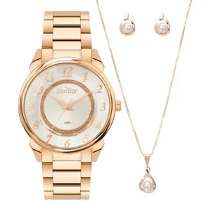 Relógio Condor Feminino Elegante Rosé - CO2035NTT/4K