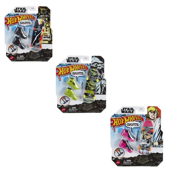 Skate de Dedo com Acessório - Hot Wheels - Star Wars - Modelos Sortidos - Mattel