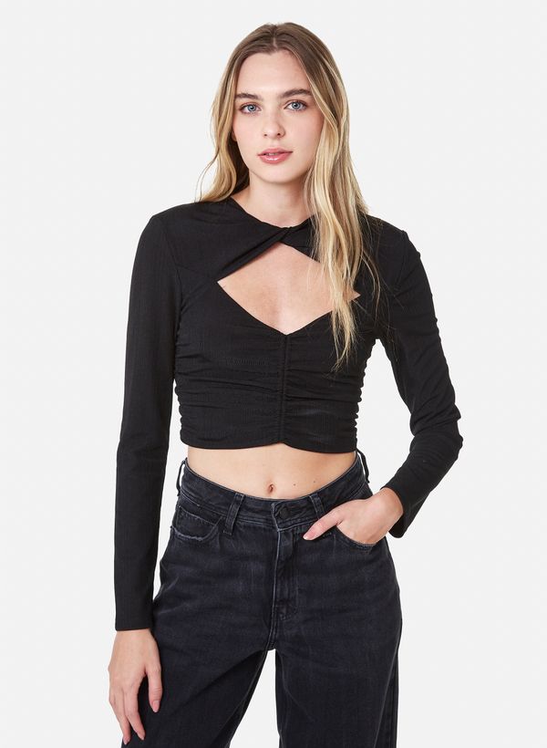 Blusa Cropped Giana John John Feminina GG