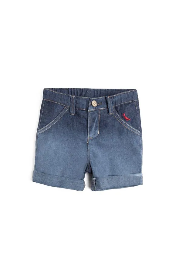 Bermuda Bb Jeans Leve Indigo Az - M