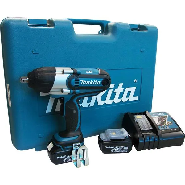Chave de Impacto 1/2" a Bateria 18 V 1600 rpm 440 Nm Bivolt DTW450RFE - Makita