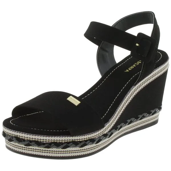 Sandália Feminina Anabela Via Scarpa - 12350 PRETO 39