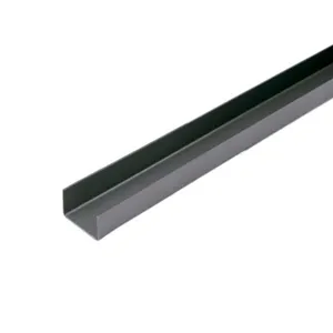 Perfil de Aço Estrutural Simples PUDC 2m Aços Granjo Perfil de Aço Estrutural Simples PUDC 50x25x2,65mm 2m Lansa