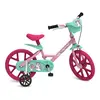 Bicicleta - Unicórnio - Aro 14 - Rosa - Bandeirante