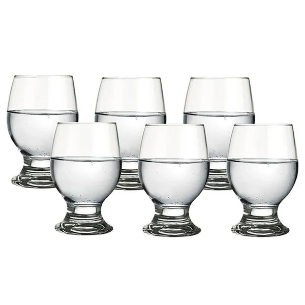 Conjunto de Taças para Água Nadir Paulista 250ml – 6 Peças
