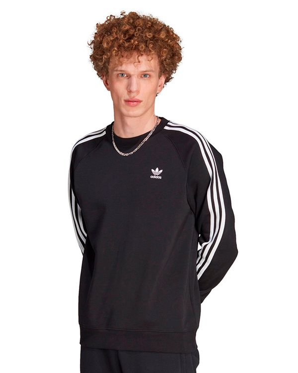 Blusão adidas 3-Stripes Crew Masculino - GGGGG