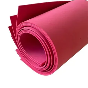 Placa de Eva Dubflex em E.v.a. 40x60cm Vermelho Vivo Kit com 10 Folhas para Artesanato Escolar Oem Placa de Eva Dubflex em E.v.a. 40x60cm Vermelho Vivo Kit com 10 Folhas Oem