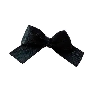 Aplique Laço 10mm com 50 Unidades Preto