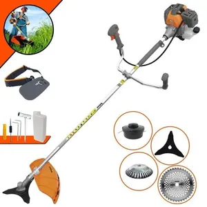 Roçadeira Rl430p 43cc 2t 1,7hp + Faca 40d + Escova De Aço