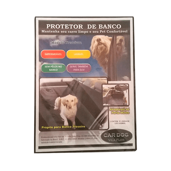 Capa para Banco de Carro Premium Marinho Vila Flor Único