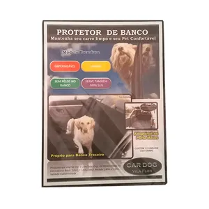 Capa para Banco de Carro Premium Marinho Vila Flor Único