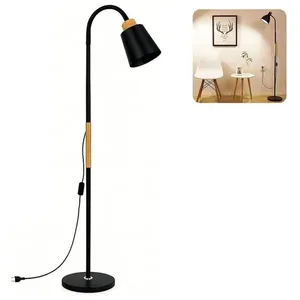 Luminária de Chão LPF002 Articulada Flexível Braço Extensível Bivolt Preto Leva Pro Pet Luminária de Chão LPF002 Articulada Flexível Bivolt Preto Leva Pro Pet