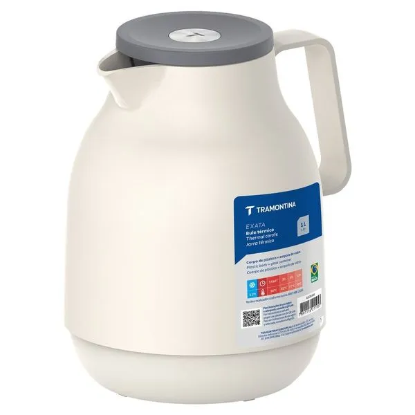Bule Tramontina Exata 1L Branco 61638608