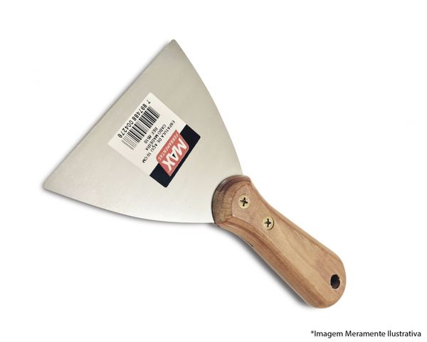 Espatula Aco Max 08Cm C/C Mad 6508